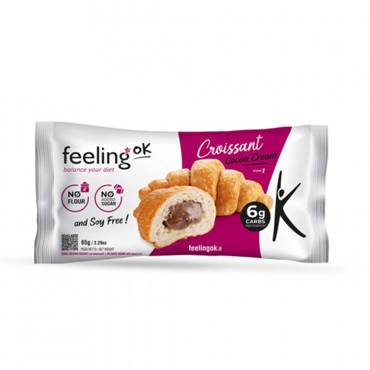 Croissant fourré choco protéiné (65g)