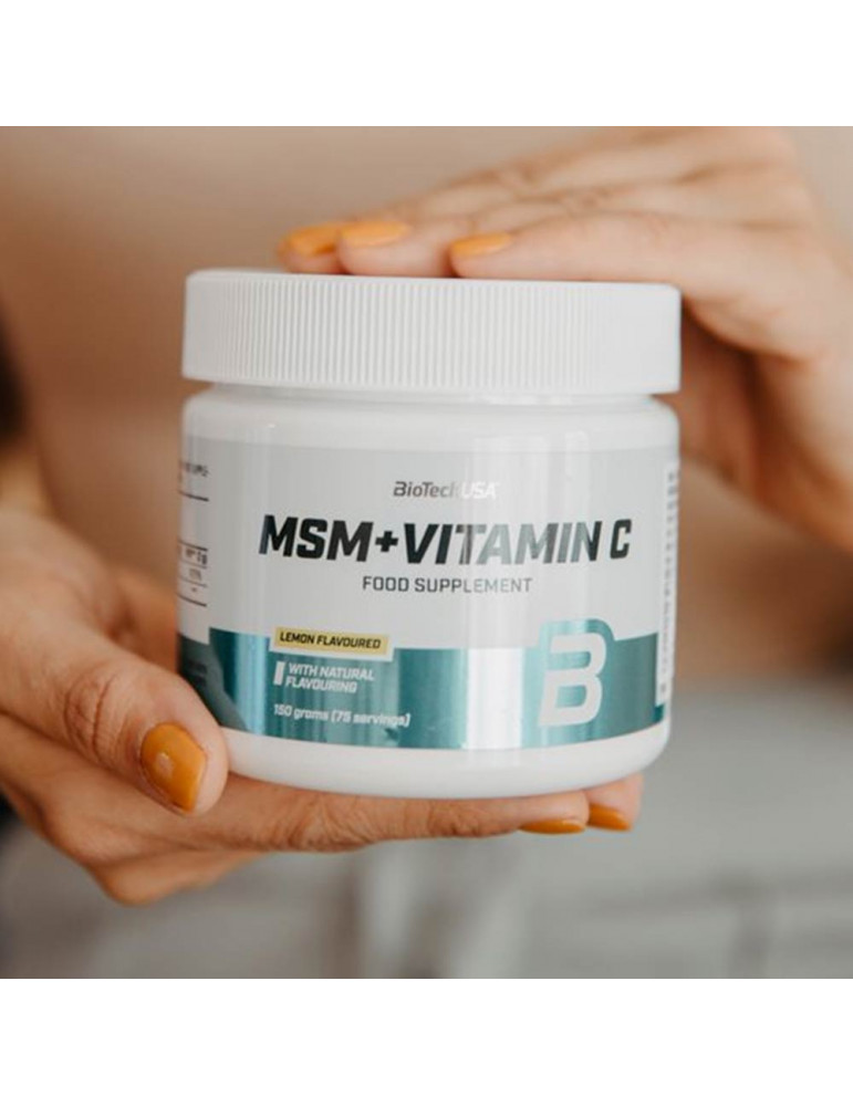Msm + vitamine C (150g) Biotech USA