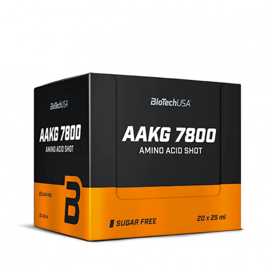 Box of Aakg 7800 shots (20X25ml)
