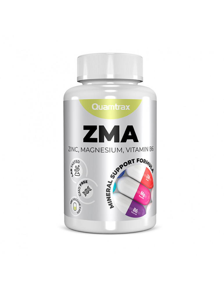 ZMA 100 caps Quamtrax Booster de testostérone