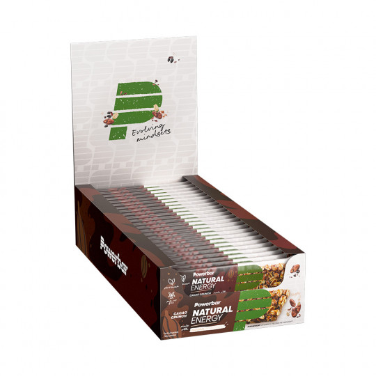 Box natural energy cereal bar (18X40g)
