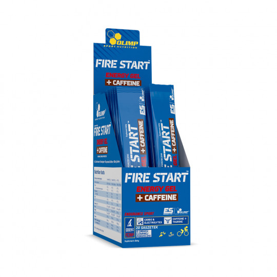Fire Start Energy Gel + Caffeine (20 x 36g)