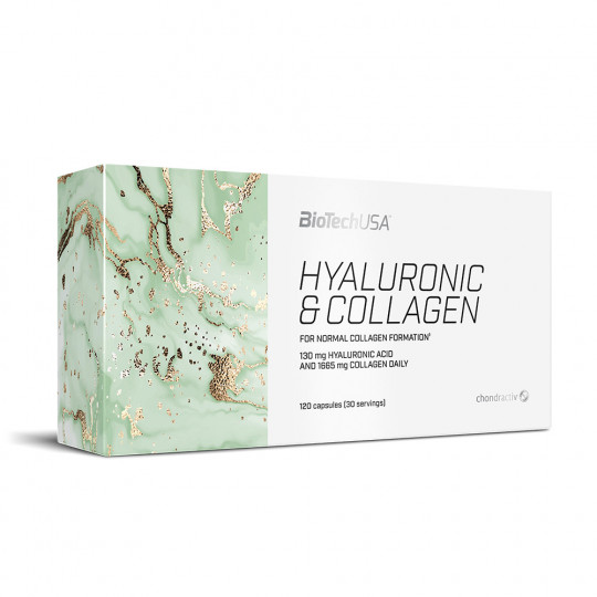 Hyaluronic & collagen (120 caps)