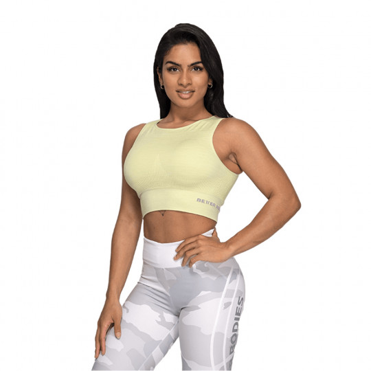 Rib seamless top
