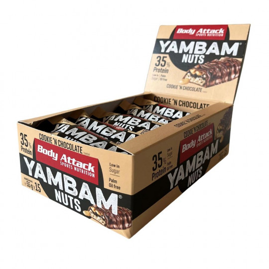 Boîte Yambam nuts bar (15x55g)