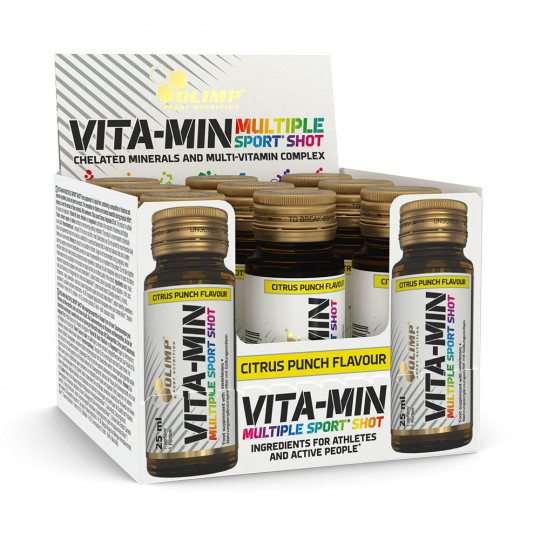 Boîte vita-min multiple sport shot (9x25ml)