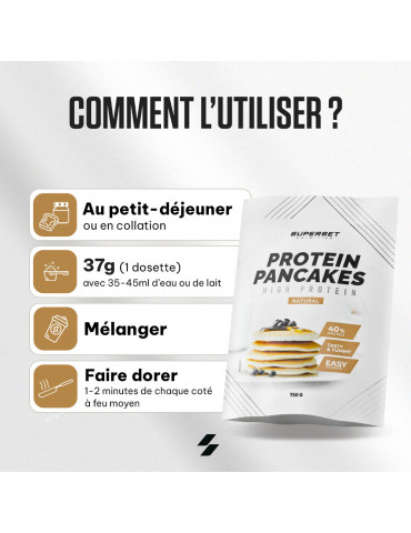 Pancakes protéinés (750g) - Superset Nutrition