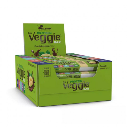 I'm veggie protein bar (25x50g)