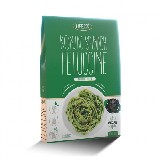 Konjac spinach fetuccine (200g)