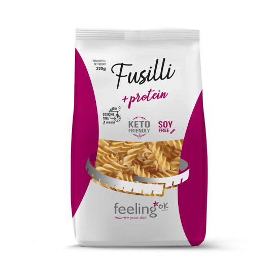 Fusilli protéinées (220g)