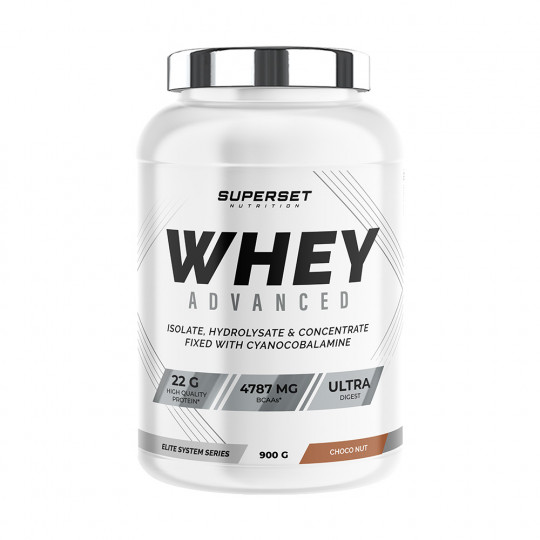 100% WHEY PROTEINE ADVANCED (900gr)