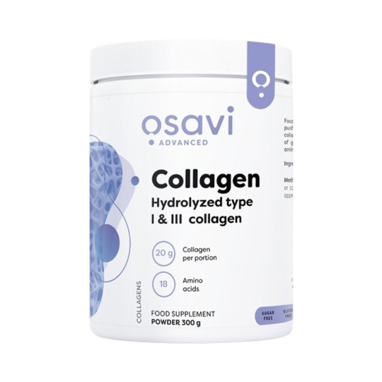 Collagen hydrolyzed type I & III (300g)