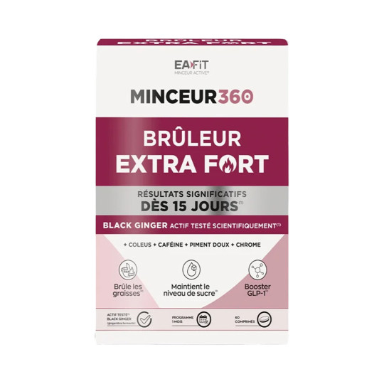 Minceur 360 brûleur extra fort (60 caps)