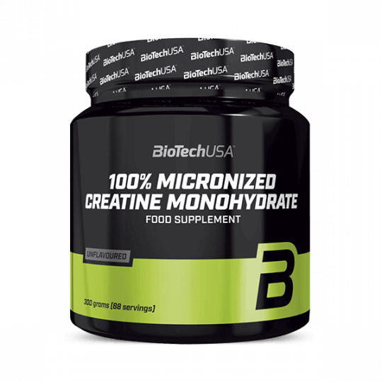 100% Creatine Monohydrate BIOTECH (300g)