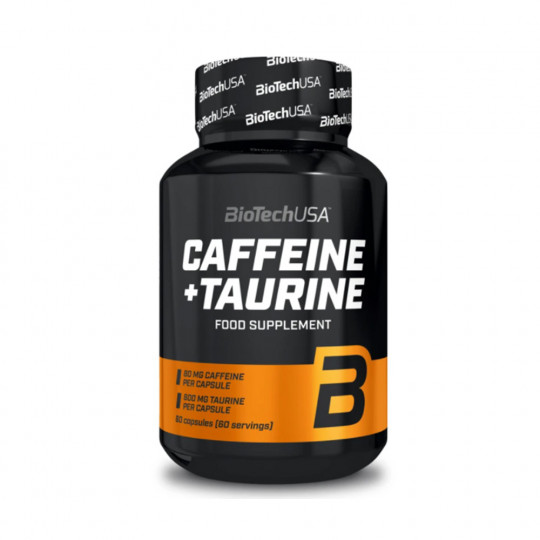 Caffeine + Taurine (60 Caps)