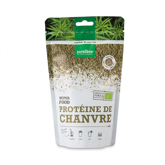 POUDRE DE PROTEINES DE CHANVRE 200 GR
