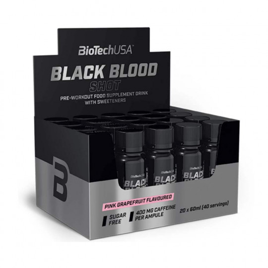 Black Blood Shot can (20X60ml)